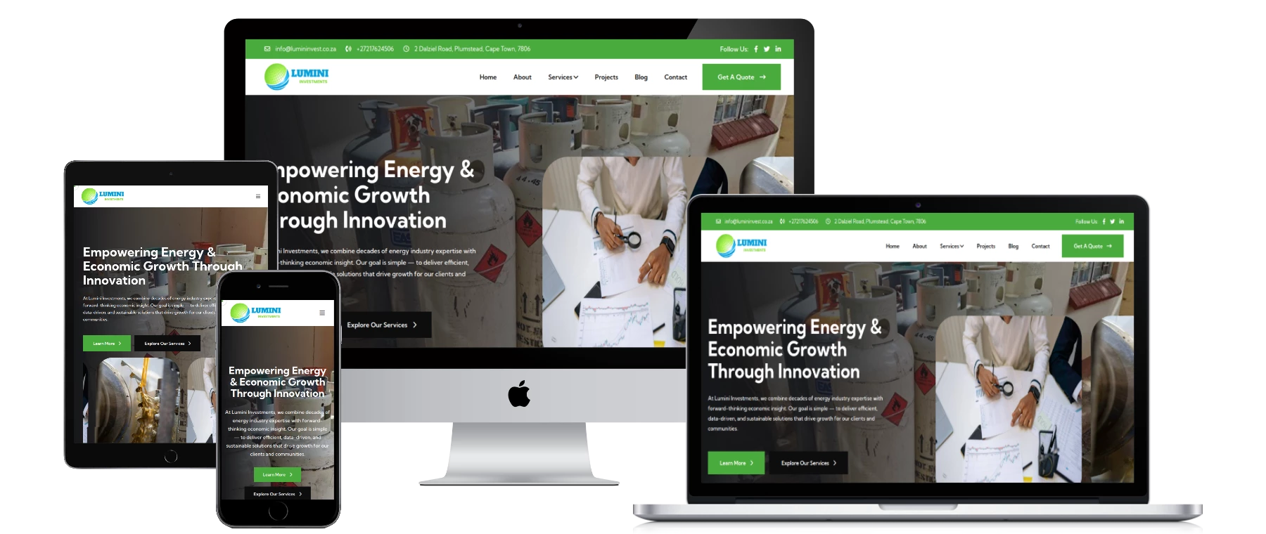 Lumininvest Static Website